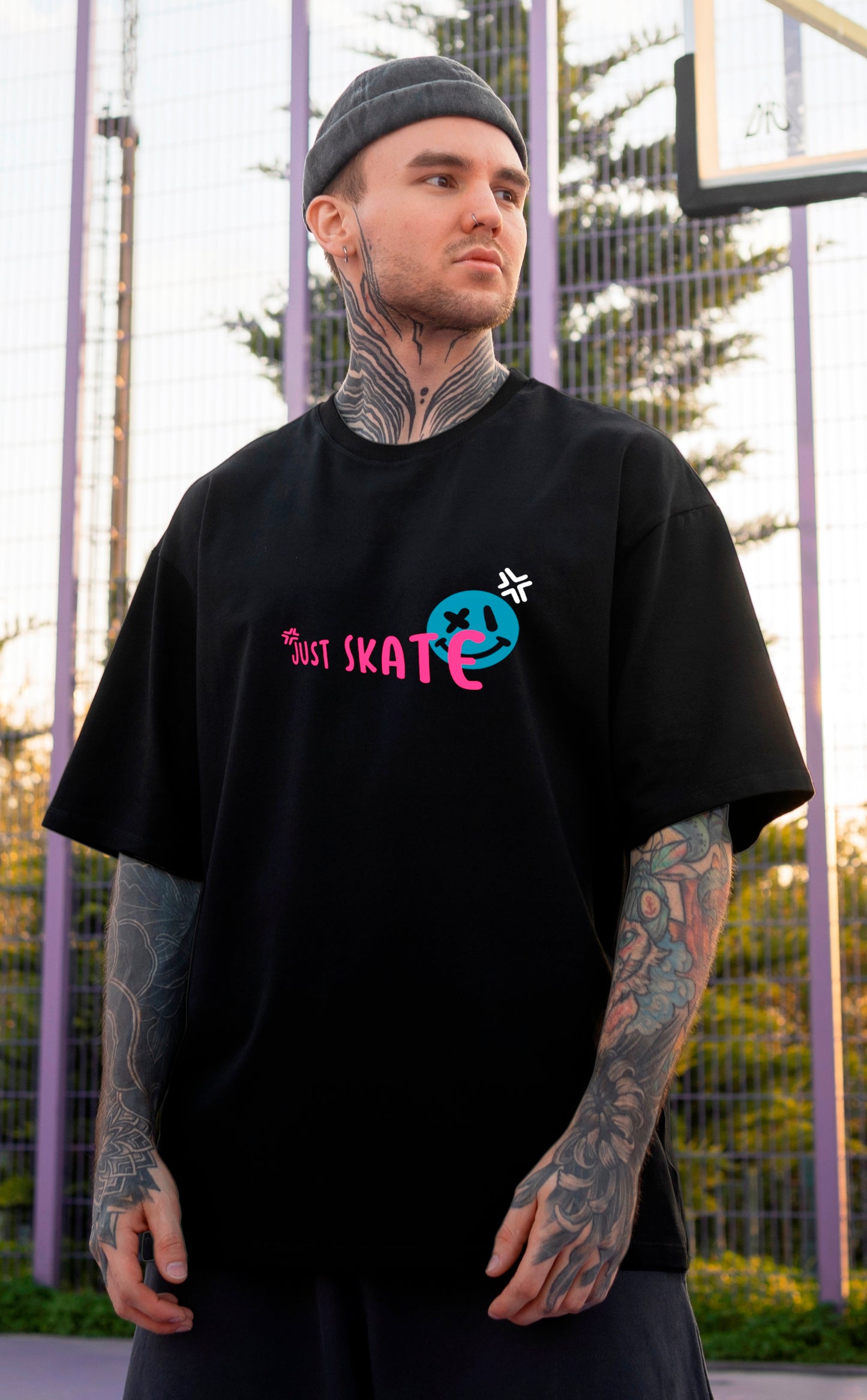 Mens Just Skate OverSize T-Shirts