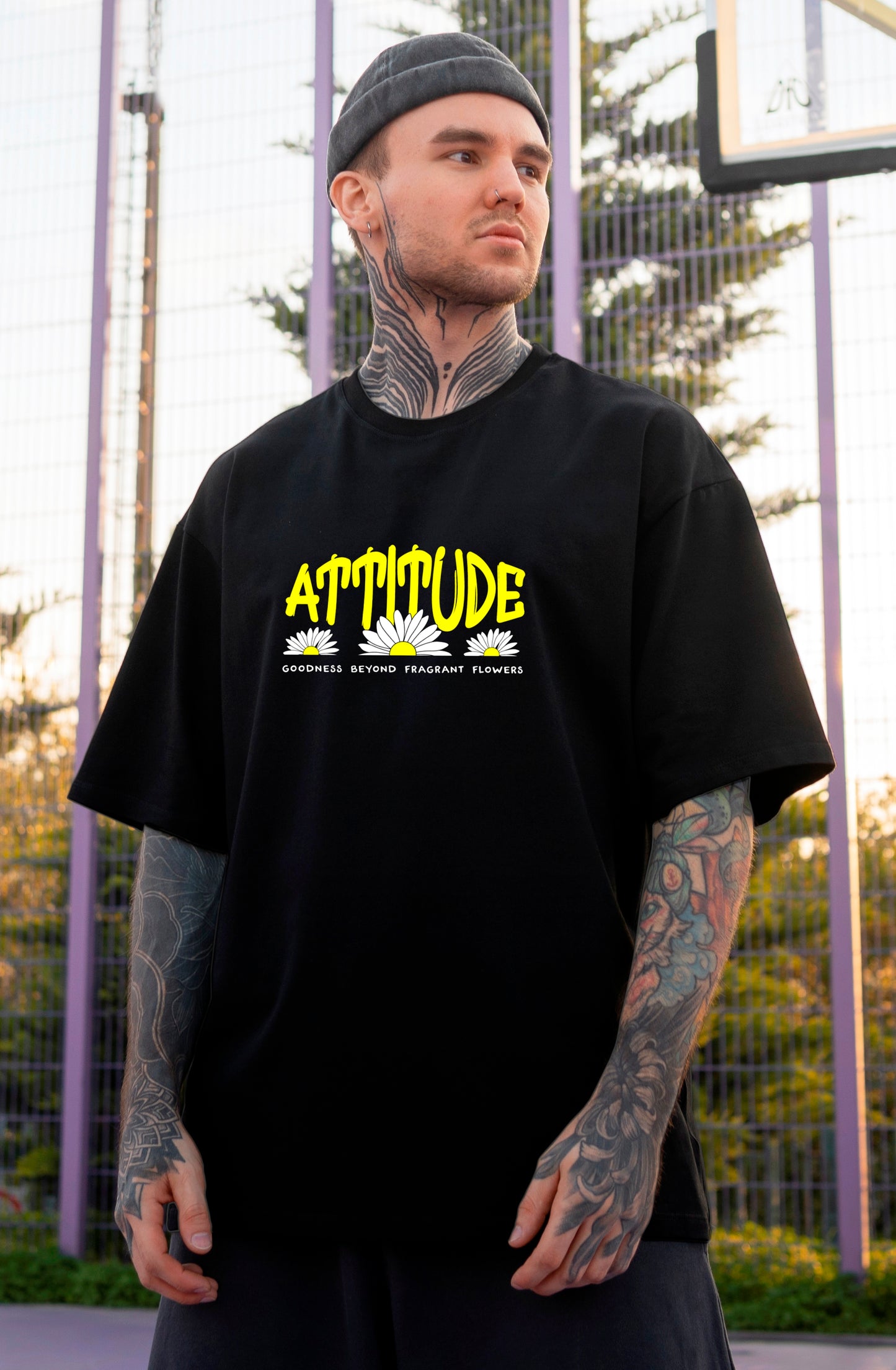 Mens Attitude OverSize T-Shirts