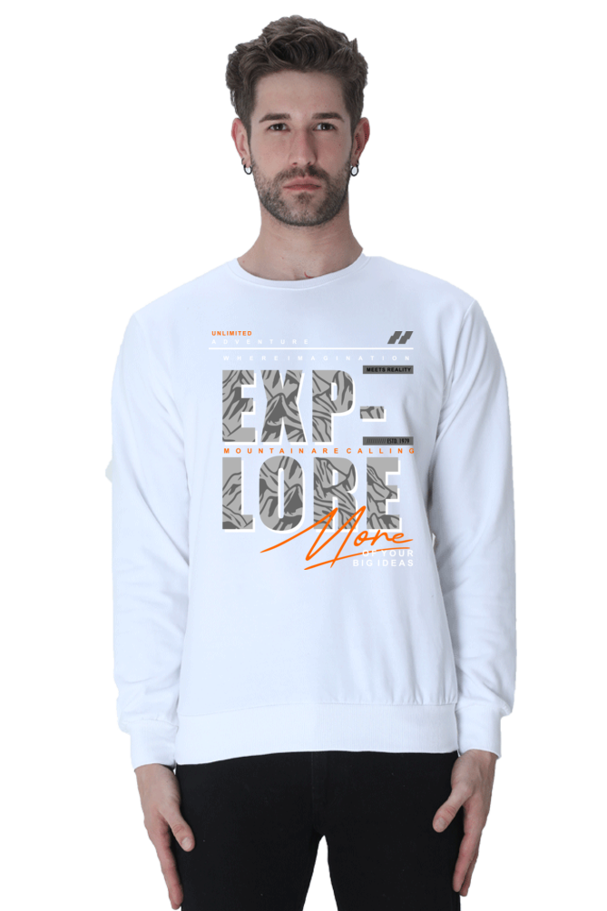 Printed Sweatshirt For Mens