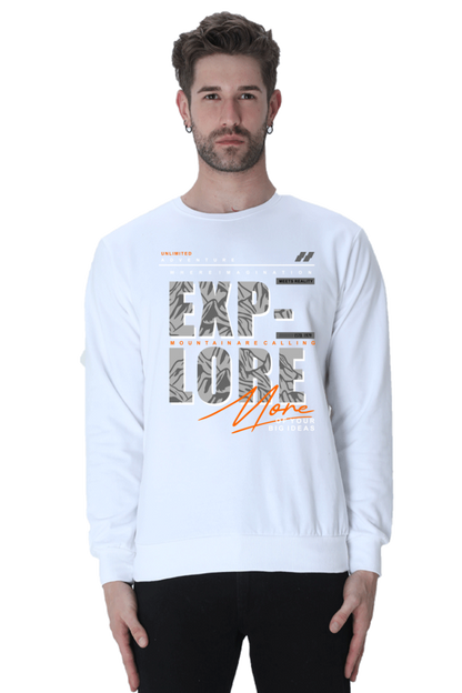 Printed Sweatshirt For Mens