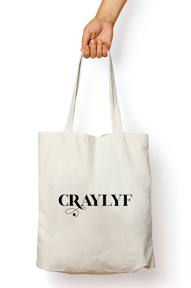 CrayLyf Official Tote Zipper Bag