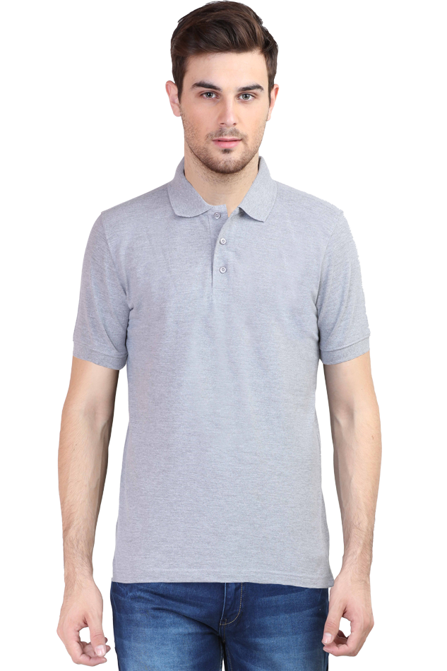 CrayLyf Mens Half Polos Solid T-shirt