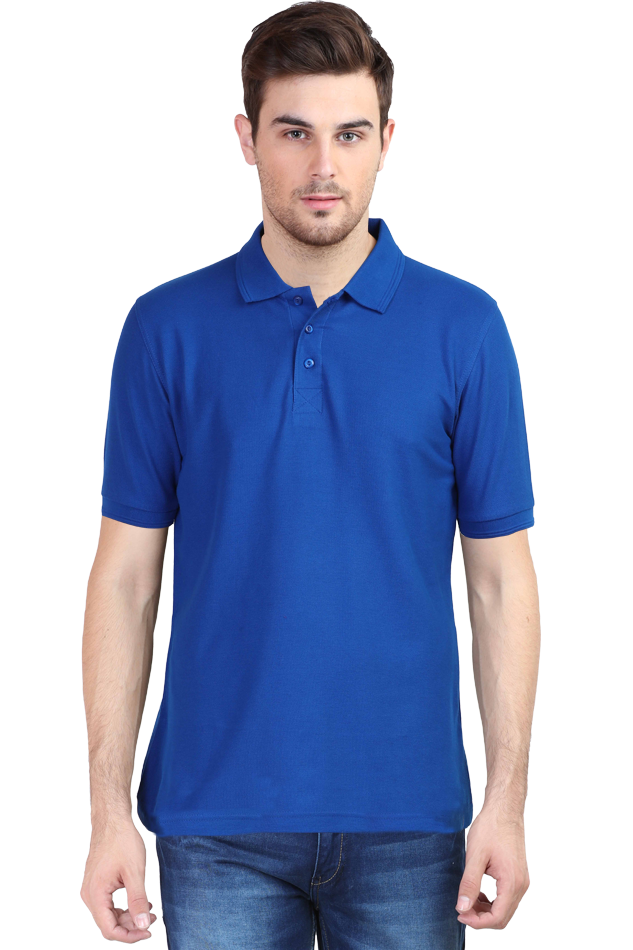 CrayLyf Mens Half Polos Solid T-shirt