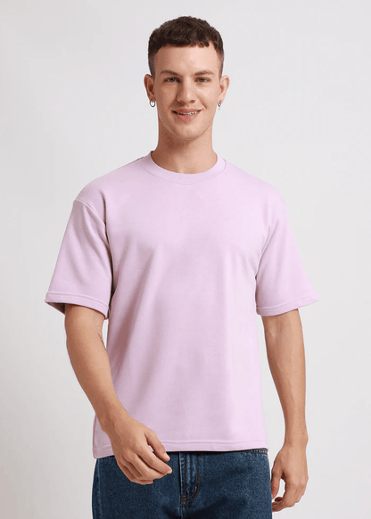 CrayLyf Mens Solid Oversize T-Shirt